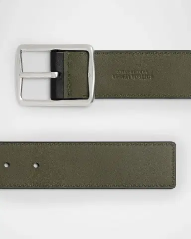 Bottega Veneta Men's Intrecciato Reversible Leather Belt | Thumbnail 3 Bottega Veneta Men's Intrecciato Reversible Leather Belt | Thumbnail 3