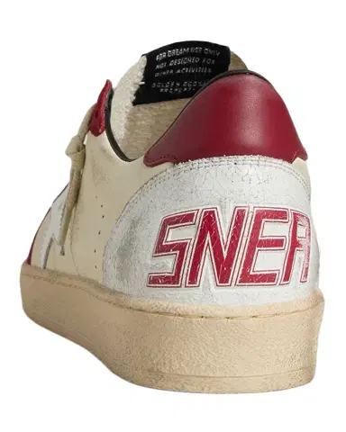 Golden Goose Men's Ball Star Nappa Leather Low-Top Sneakers | Thumbnail 1 Golden Goose Men's Ball Star Nappa Leather Low-Top Sneakers | Thumbnail 1