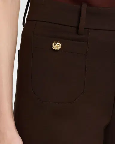 FRAME Le Slim Palazzo Trousers | Thumbnail 4
