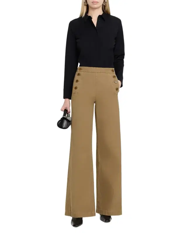 Reed Wide-Leg Sailor Pants