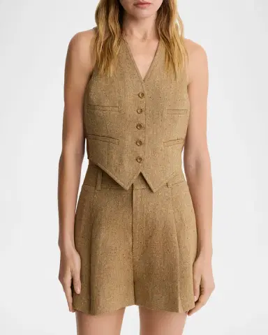 SMYTHE Cropped Cotton Vest | Thumbnail 2 SMYTHE Cropped Cotton Vest | Thumbnail 2