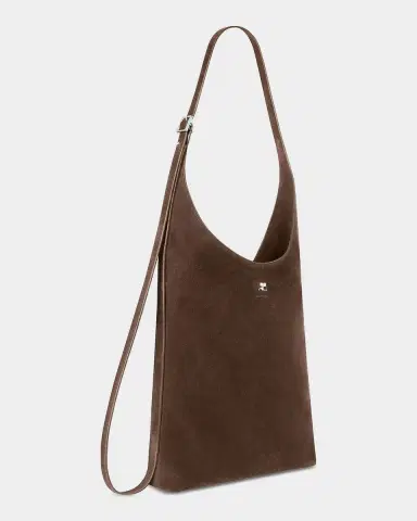 Courrèges Melt Large Suede Tote Bag | Thumbnail 3