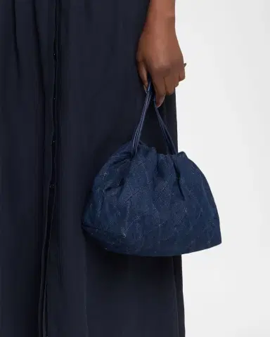 Zimmermann Cloud 91 Medium Cotton Denim Clutch Bag | Thumbnail 2 Zimmermann Cloud 91 Medium Cotton Denim Clutch Bag | Thumbnail 2