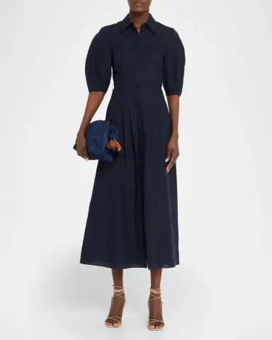 Zimmermann Cloud 91 Medium Cotton Denim Clutch Bag | Thumbnail 5 Zimmermann Cloud 91 Medium Cotton Denim Clutch Bag | Thumbnail 5