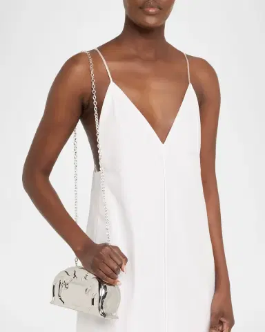 Zimmermann Rapture Metal Kangaroo Clutch Bag | Thumbnail 6 Zimmermann Rapture Metal Kangaroo Clutch Bag | Thumbnail 6