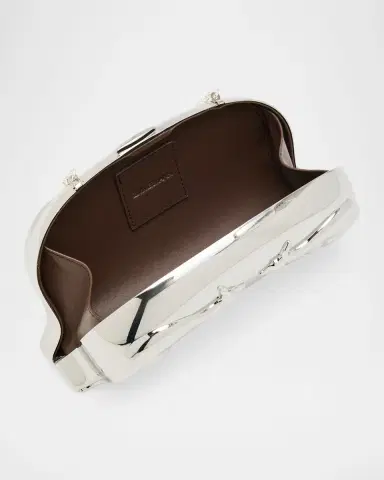 Zimmermann Rapture Metal Kangaroo Clutch Bag | Thumbnail 8 Zimmermann Rapture Metal Kangaroo Clutch Bag | Thumbnail 8