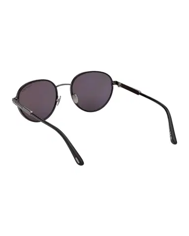 Tom Ford Men's Jet-02 Metal Round Sunglasses | Thumbnail 1