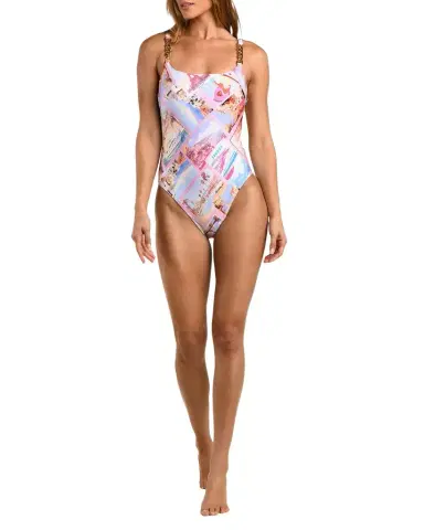 L'Agence Remi Postcard One-Piece Swimsuit | Thumbnail 1 L'Agence Remi Postcard One-Piece Swimsuit | Thumbnail 1