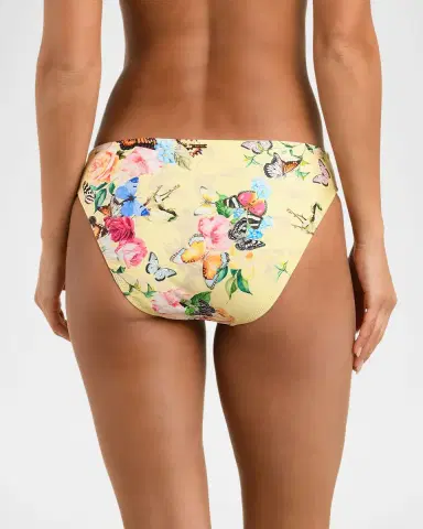 L'Agence Nicole Garden Butterflies Bikini Bottoms | Thumbnail 2 L'Agence Nicole Garden Butterflies Bikini Bottoms | Thumbnail 2