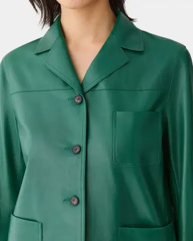 Lafayette 148 New York Three-Pocket Nappa Leather Jacket | Thumbnail 4 Lafayette 148 New York Three-Pocket Nappa Leather Jacket | Thumbnail 4