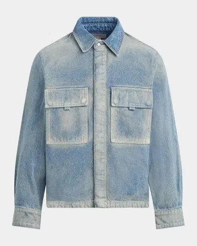Hudson Men's Flap-Pocket Denim Jacket | Thumbnail 3