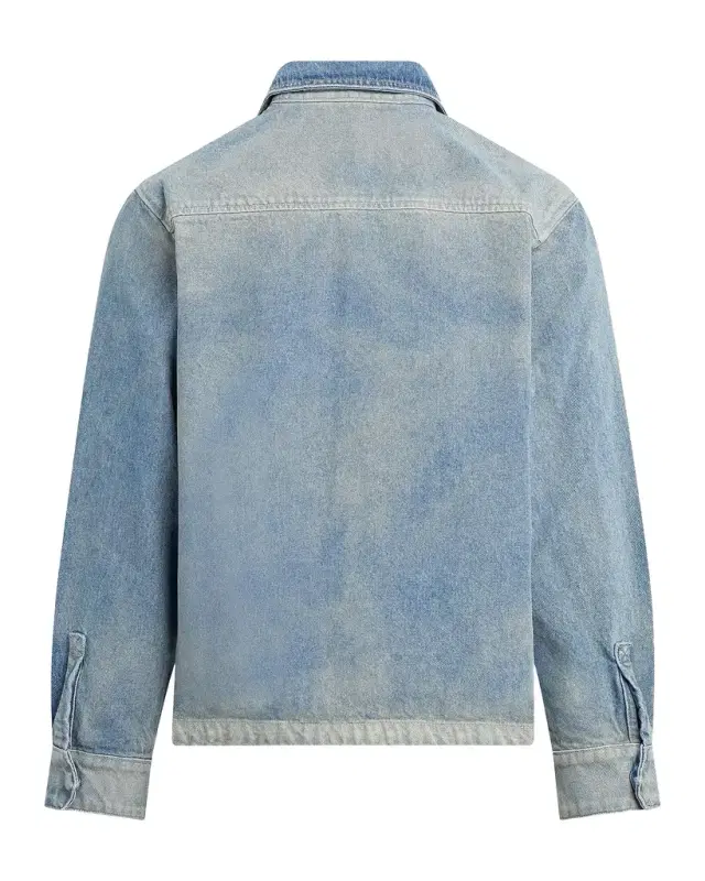 Hudson Men 's Flap-Pocket Denim Jacket
