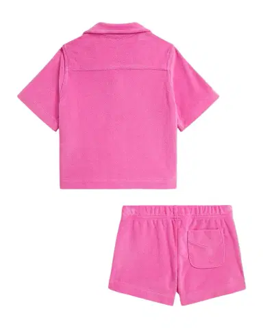 Polo Ralph Lauren Little Girl's & Girl's Terry Shirt & Short | Thumbnail 1 Polo Ralph Lauren Little Girl's & Girl's Terry Shirt & Short | Thumbnail 1