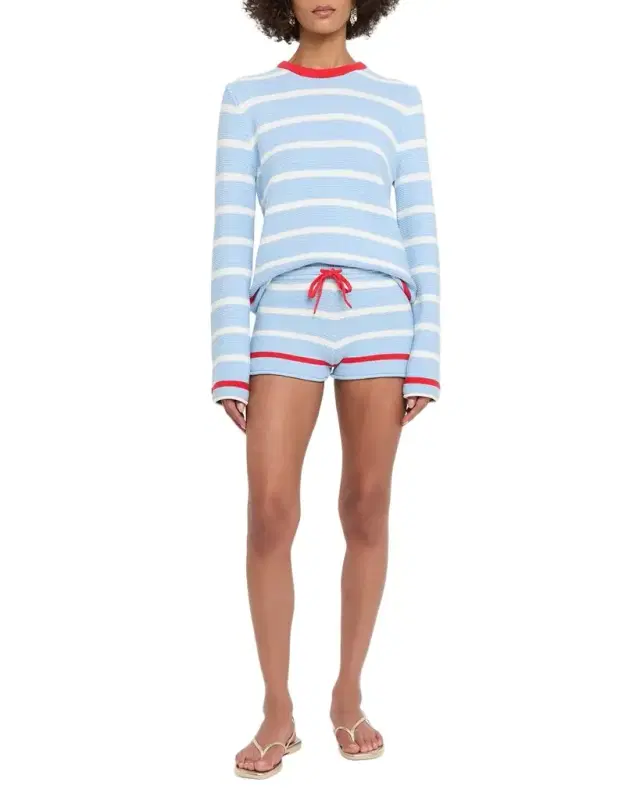 The Hudson Striped Knit Sweater