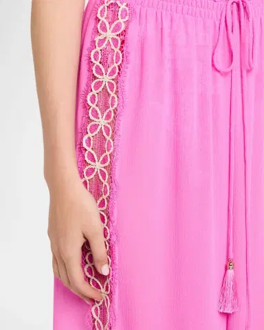 Ramy Brook Athena Lace-Trim Palazzo Pants | Thumbnail 4 Ramy Brook Athena Lace-Trim Palazzo Pants | Thumbnail 4