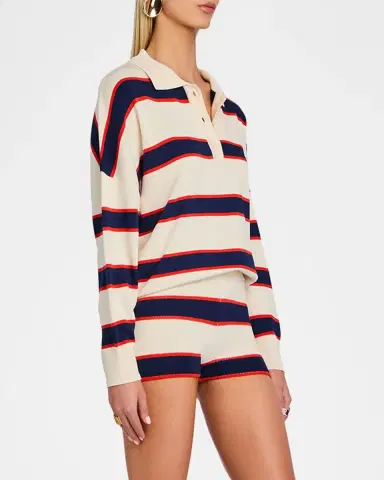 SEROYA Taby Striped Sweater | Thumbnail 6
