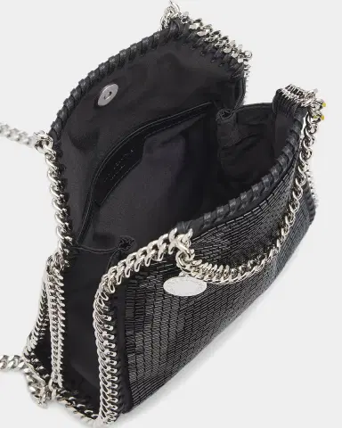 Stella McCartney Falabella Tiny Beaded Vegan Leather Crossbody Bag | Thumbnail 3