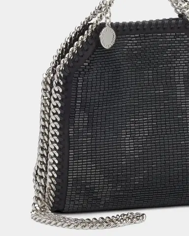 Stella McCartney Falabella Tiny Beaded Vegan Leather Crossbody Bag | Thumbnail 5