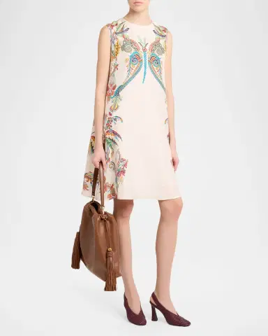Etro Kalispera Medium Tassel Drawstring Shoulder Bag | Thumbnail 9 Etro Kalispera Medium Tassel Drawstring Shoulder Bag | Thumbnail 9