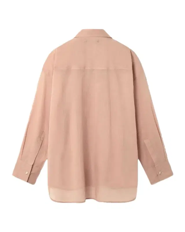 Golden Goose Oversized Pleated Cotton Voile Shirt