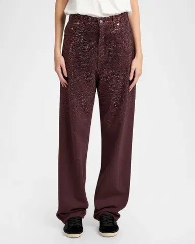 Golden Goose Journey Gradient Crystal Straight-Leg Jeans | Thumbnail 3 Golden Goose Journey Gradient Crystal Straight-Leg Jeans | Thumbnail 3