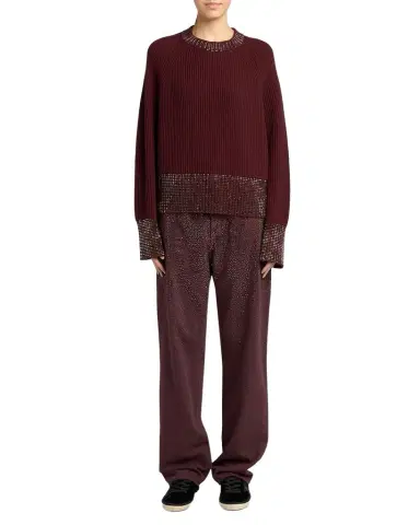 Golden Goose Journey Gradient Crystal Straight-Leg Jeans | Thumbnail 1 Golden Goose Journey Gradient Crystal Straight-Leg Jeans | Thumbnail 1