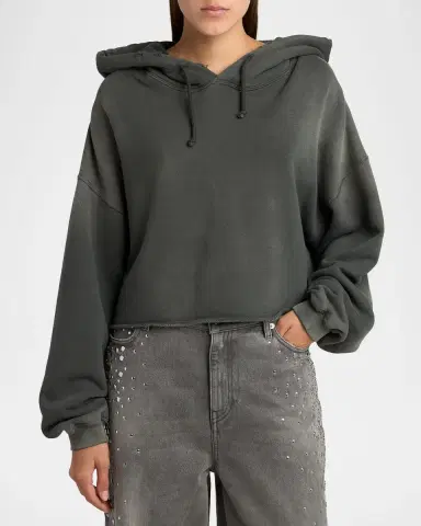 Golden Goose Star Oversized Cropped Hoodie | Thumbnail 3 Golden Goose Star Oversized Cropped Hoodie | Thumbnail 3
