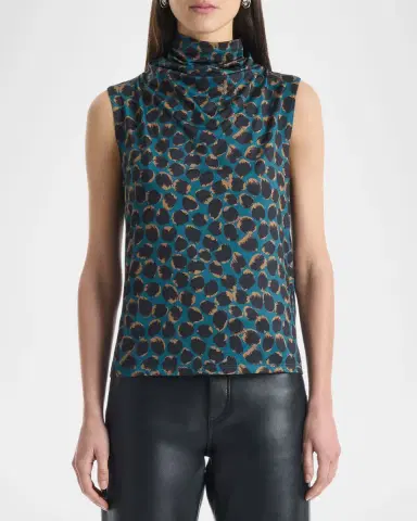 Altuzarra Holt Sleeveless Mock-Neck Top | Thumbnail 3 Altuzarra Holt Sleeveless Mock-Neck Top | Thumbnail 3