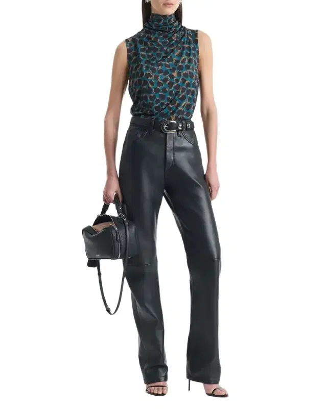 Altuzarra Holt Sleeveless Mock-Neck Top