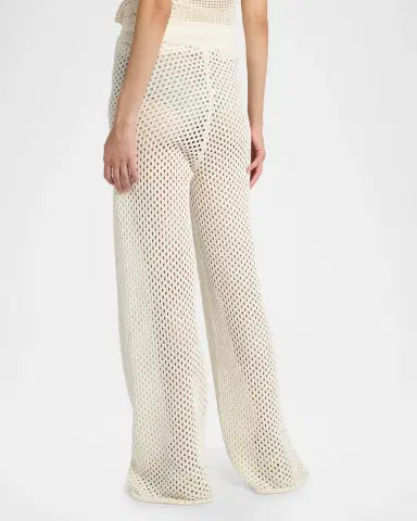 Golden Goose Journey Open-Knit Drawstring Pants | Thumbnail 2