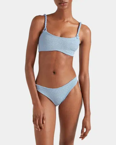 Hunza G Phoebe Two-Piece Swimsuit | Thumbnail 3