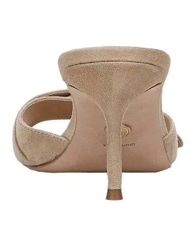 Veronica Beard 65mm Tia Suede Buckle Mules | Thumbnail 1