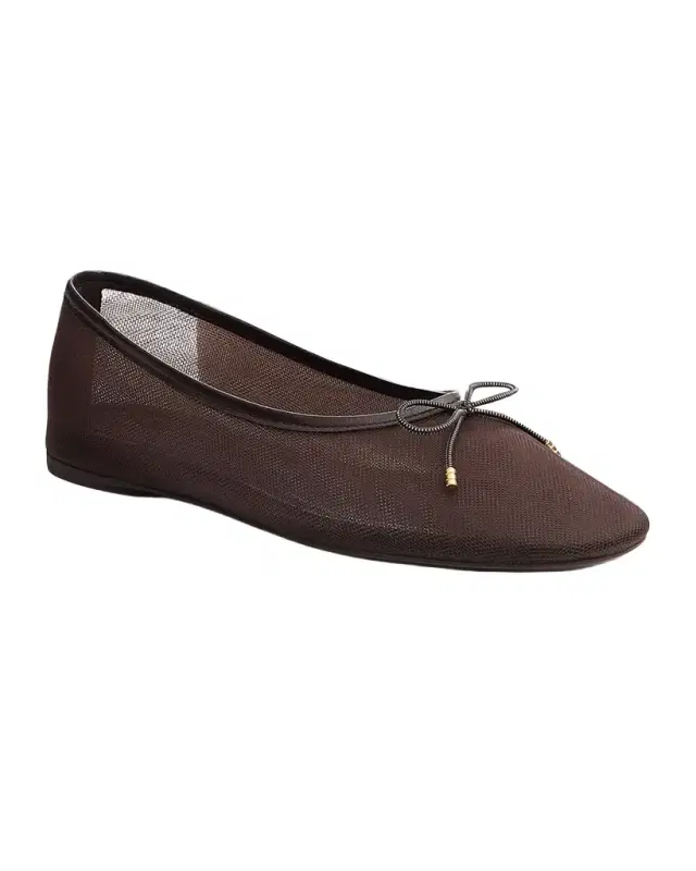 Poppi Mesh Ballerina Flats