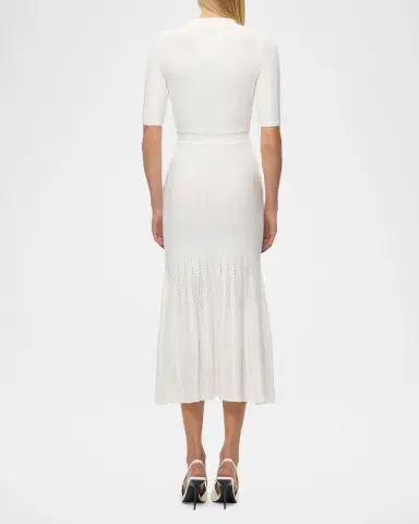 Hervé Léger The Adele Ribbed Midi Dress | Thumbnail 2 Hervé Léger The Adele Ribbed Midi Dress | Thumbnail 2