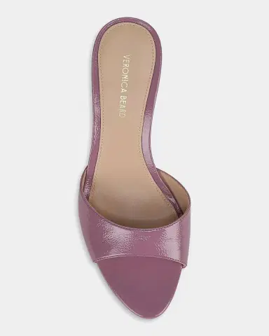 Veronica Beard 65mm Tia Patent Leather Mules | Thumbnail 2