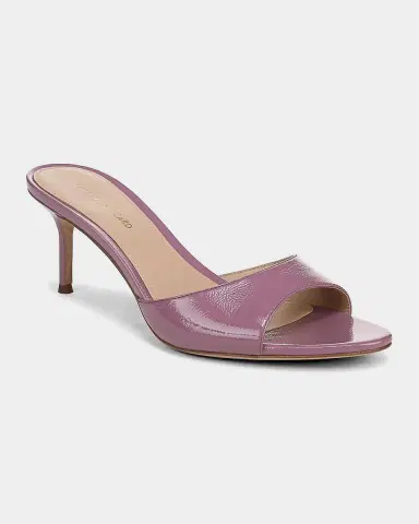 Veronica Beard 65mm Tia Patent Leather Mules | Thumbnail 3