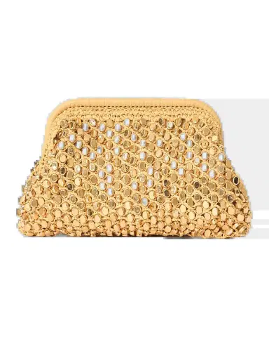 BTB Los Angeles Vita Studded Raffia Clutch Bag | Thumbnail 2 BTB Los Angeles Vita Studded Raffia Clutch Bag | Thumbnail 2