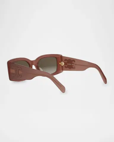 CELINE Maxi Triomphe 53mm Rectangular Sunglasses | Thumbnail 3 CELINE Maxi Triomphe 53mm Rectangular Sunglasses | Thumbnail 3