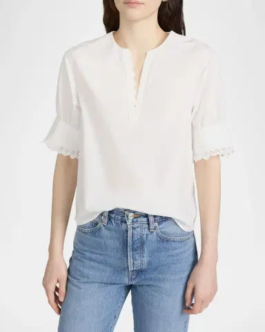 Frame The Keepsake Popover Top | Thumbnail 2 Frame The Keepsake Popover Top | Thumbnail 2