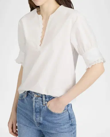 Frame The Keepsake Popover Top | Thumbnail 4 Frame The Keepsake Popover Top | Thumbnail 4