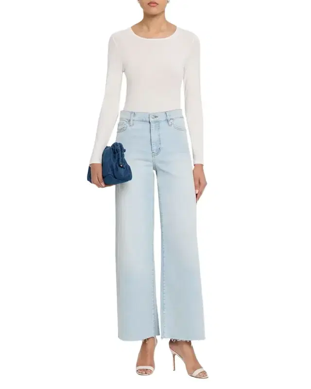 FRAME Le Slim Palazzo Jeans