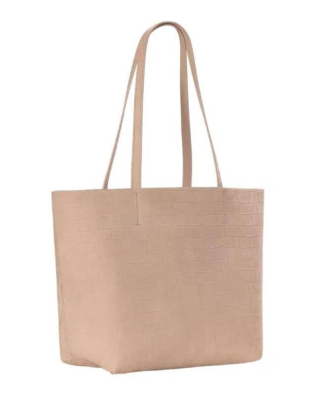 Gigi New York Hunter Croc-Embossed Nubuck Leather Tote Bag