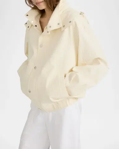 FRAME The Seersucker Track Jacket | Thumbnail 5