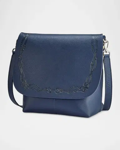 GiGi New York x Melissa Bamber Equestrian Andie Bridle Leather Crossbody Bag | Thumbnail 3 GiGi New York x Melissa Bamber Equestrian Andie Bridle Leather Crossbody Bag | Thumbnail 3
