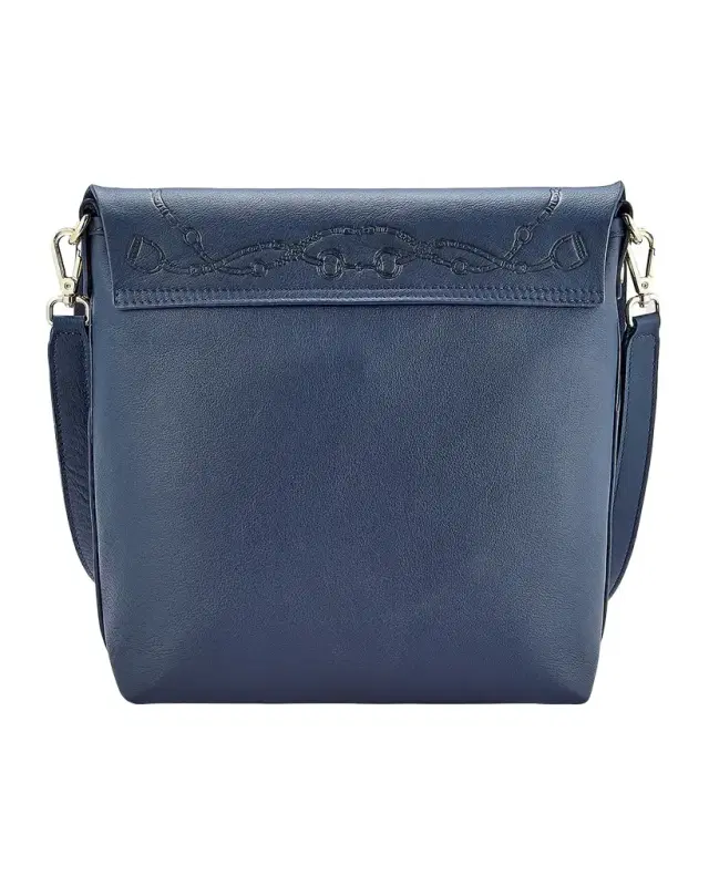 Gigi New York x Melissa Bamber Equestrian Andie Bridle Leather Crossbody Bag