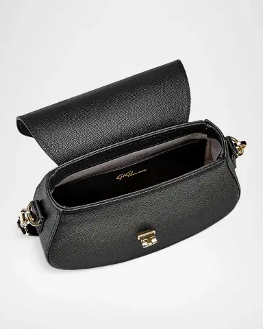Gigi New York x Jennifer Palpallatoc Sophia Leather Saddle Bag | Thumbnail 3 Gigi New York x Jennifer Palpallatoc Sophia Leather Saddle Bag | Thumbnail 3