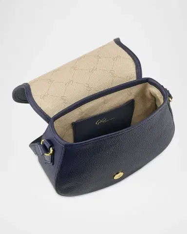 GiGi New York Jenni Pebbled Leather Saddle Bag | Thumbnail 2 GiGi New York Jenni Pebbled Leather Saddle Bag | Thumbnail 2