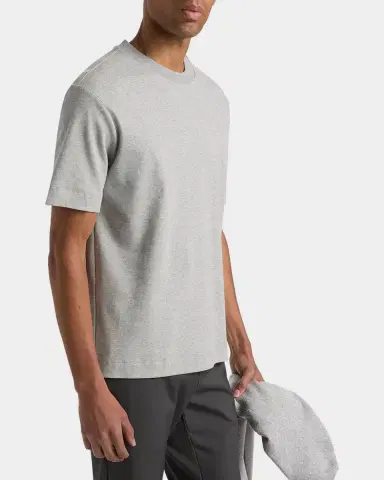 Vince Men's Peached Cotton Jersey T-Shirt | Thumbnail 6 Vince Men's Peached Cotton Jersey T-Shirt | Thumbnail 6
