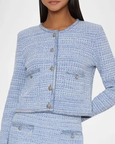 Milly Saige Waffle-Knit Mini Skirt | Thumbnail 3 Milly Saige Waffle-Knit Mini Skirt | Thumbnail 3