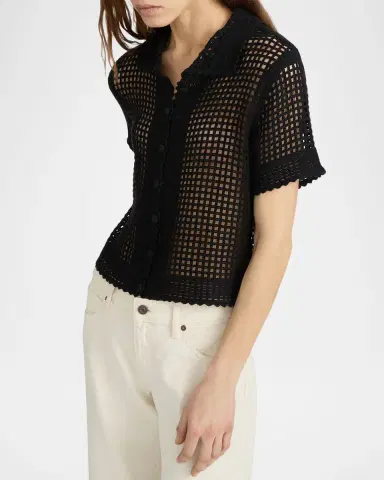 Frame The Crochet Top | Thumbnail 3